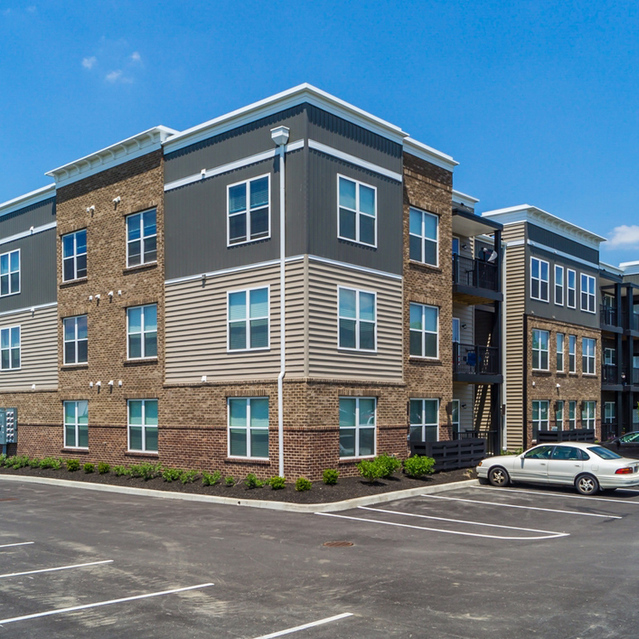 Stafford House - Exterior View of the Apartment Buildings
