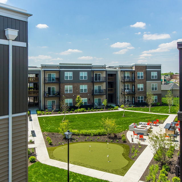 Stafford House - Exterior View of the Apartment